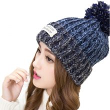 Warm Knitted Fur Hat