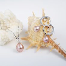 Elegant Pearl Women’s Jewelry Set