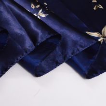 Elegant Chinese Style Roses Print Silk Scarves