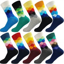 Casual Patterned Cotton Socks
