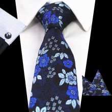 Elegant Floral Patterned Tie For Men
