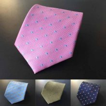 Men’s Polka Dot Patterned Tie