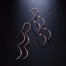 Women’s Long Spiral Earrings