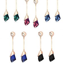 Women’s Drop Crystal Earrings