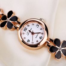 Women’s Floral Bracelet Watch