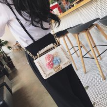 Women’s Boho Crossbody Bags with Flowers
