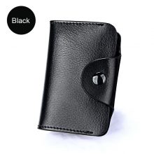 Business Colorful Genuine Leather Women’s Card Holder