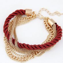 Fashionable Rope Chain Bracelet