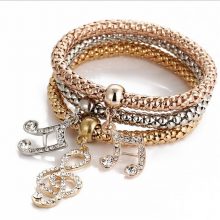 Snake Chain Bracelets Set