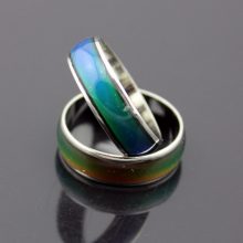 Cute Color Changing Metal Unisex Ring